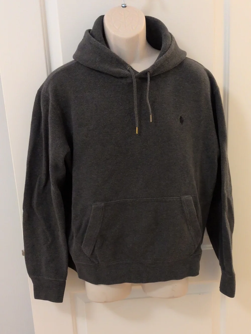 Vintage Polo Ralph Lauren Elbow Patch Pullover Hoodie
